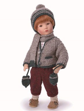 Käthe Kruse Klassik Puppe Alois 35 cm
